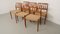Model 83 Dining Chairs in Teak with New Danish Cord Seatings by Niels Otto Møller for J.L. Møllers, Set of 6 4