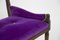 Vintage Purple and Green Velvet Loveseat, Image 2