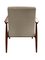 Mid-Century Sessel in Beige von Henryk Lis, 1960er, 2er Set 4