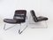 Leather Lounge Chairs by Gerd Lange for Drabert, Set of 2 1