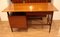 Desk in Teak Oak and Brass by Edmondo Palutari for Dassi 19