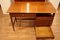 Desk in Teak Oak and Brass by Edmondo Palutari for Dassi 16