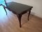 Vintage Chippendale Table in Smoked Tempered Glass with Walnut Top 8