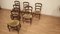 Antique French Provencal Chairs in Oak, Set of 6, Image 5