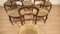 Antique French Provencal Chairs in Oak, Set of 6, Image 9