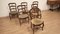 Antique French Provencal Chairs in Oak, Set of 6, Image 4