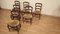Antique French Provencal Chairs in Oak, Set of 6 4
