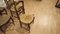 Antique French Provencal Chairs in Oak, Set of 6, Image 7