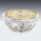 Imperial Russian Faberge Solid Silver Bowl by Julius Rappoport, 1890s 2
