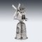 German Solid Silver Novelty Windmill Cup, 1880s, Image 4