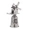 German Solid Silver Novelty Windmill Cup, 1880s, Image 1
