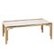 France Brass Coffee Table by Maison Jansen, 1970s 1