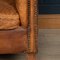 Dutch Sheepskin Leather Tub Chair, Image 16