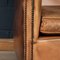 Dutch Sheepskin Leather Tub Chair, Image 8