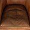 Dutch Sheepskin Leather Tub Chair 11