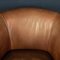 Dutch Sheepskin Leather Tub Chair, Image 16