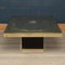 Agate and Brass Clad Coffee Table by Georges Mathias, 1970s 3