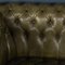 English Chesterfield Leather Sofa with Button Down Seats, 1960s, Image 14