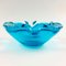 Large Murano Style Bullicante & Sommerso Glass Bowl or Ashtray, Italy, 1960s, Image 3