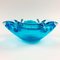 Large Murano Style Bullicante & Sommerso Glass Bowl or Ashtray, Italy, 1960s, Image 2