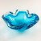 Large Murano Style Bullicante & Sommerso Glass Bowl or Ashtray, Italy, 1960s 1
