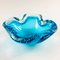 Large Murano Style Bullicante & Sommerso Glass Bowl or Ashtray, Italy, 1960s, Image 1