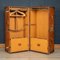 Leather Wardrobe Trunk by Louis Vuitton, 1900s 12