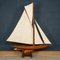 English Gaff Rigged Racing Wood Pond Yacht, 1910s 3