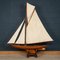 English Gaff Rigged Racing Wood Pond Yacht, 1910s 4