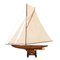 English Gaff Rigged Racing Wood Pond Yacht, 1910s 1