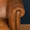 Dutch 2-Seater Sheepskin Leather Sofa 17