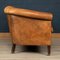Dutch 2-Seater Sheepskin Leather Sofa, Image 4