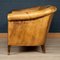 20th Century Dutch Two Seater Sheepskin Leather Sofa, Image 4