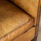 20th Century Dutch Two Seater Sheepskin Leather Sofa, Image 25