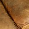 20th Century Dutch Two Seater Sheepskin Leather Sofa 20