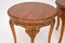 Antique Walnut Side Tables, Set of 2, Image 7