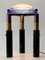 Monumental & Adjustable Solid Brass and Glass Table or Floor Lamp, 1980s, Image 2