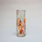 Tall Vintage Italian Vase in Clear Murano Glass with Mosaic Flakes Decoration, Image 3