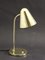 Mid-Century French Adjustable Table Lamp in Brass and Metal by Jacques Biny for Luminalité, 1950s, Image 1