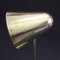 Mid-Century French Adjustable Table Lamp in Brass and Metal by Jacques Biny for Luminalité, 1950s 10