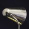 Verstellbare französische Mid-Century Tischlampe aus Messing & Metall von Jacques Biny für Luminalité, 1950er 8