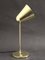 Lampe de Bureau Ajustable Mid-Century en Laiton et Métal par Jacques Biny pour Luminalité, France, 1950s 4