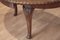 Ausziehbarer italienischer Vintage Ovaler Tisch aus massiver Eiche 8
