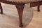 Vintage Italian Extendable Oval Table in Solid Oak, Image 9