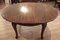 Ausziehbarer italienischer Vintage Ovaler Tisch aus massiver Eiche 7