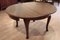 Vintage Italian Extendable Oval Table in Solid Oak 12