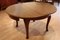 Vintage Italian Extendable Oval Table in Solid Oak 10