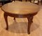 Vintage Italian Extendable Oval Table in Solid Oak 6