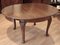 Vintage Italian Extendable Oval Table in Solid Oak 6