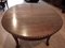 Ausziehbarer italienischer Vintage Ovaler Tisch aus massiver Eiche 5